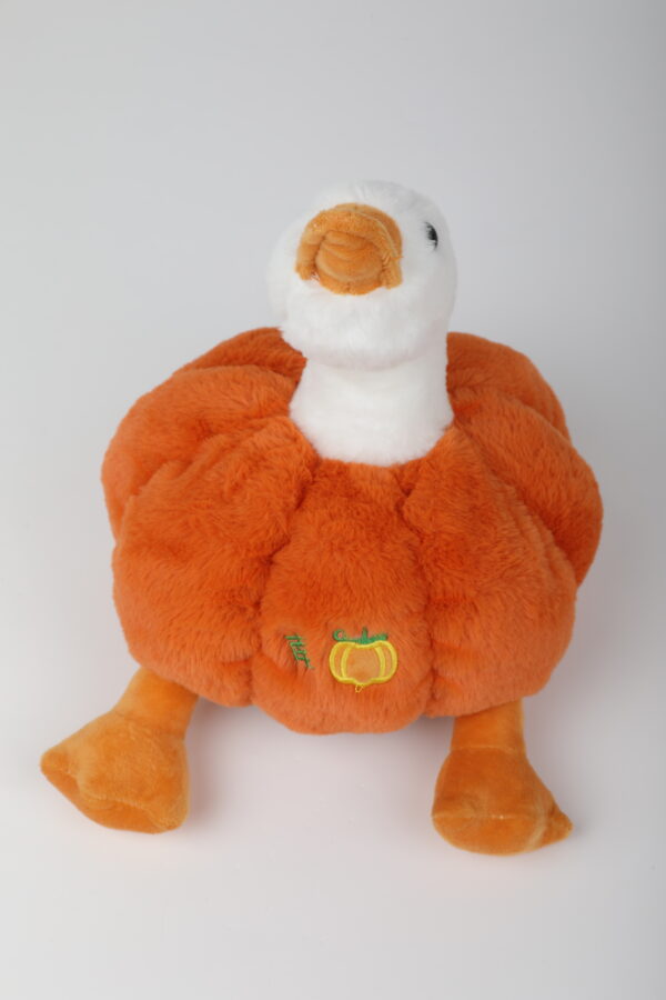 Kidgemmax Goose in a Pumpkin Plush: Hilariously Cute and Huggable! - Image 2